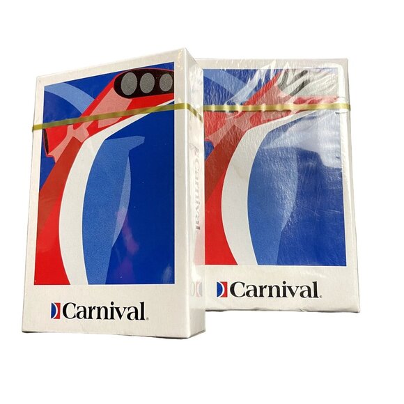 Carnival Cruise Line Playing Cards Set 2 New Sealed u - Picture 1 of 2